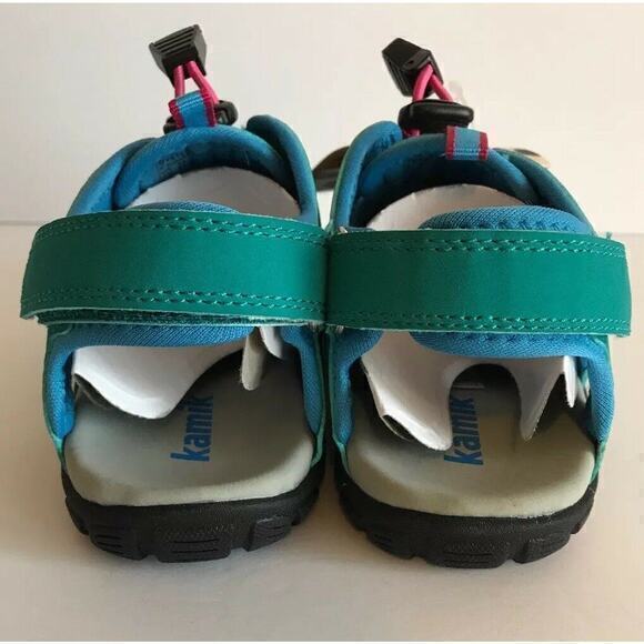 Kamik Girls' Oyster Water Shoe, Teal, 13 M US Little Kid NIB - Picture 5 of 10